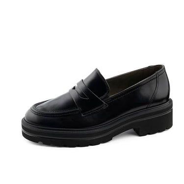 Paul Green Damen Loafer, Frauen Slipper,Schlupfschuhe,schluepfschuhe,College Schuhe,Businessschuhe,Slip-ons,Mokassins,Schwarz (SCHWARZ),39 im Sale